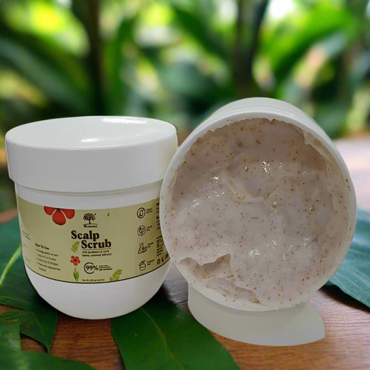 Curry Leaf, Hibiscus & Seaweed Scalp Scrub - 200 ml