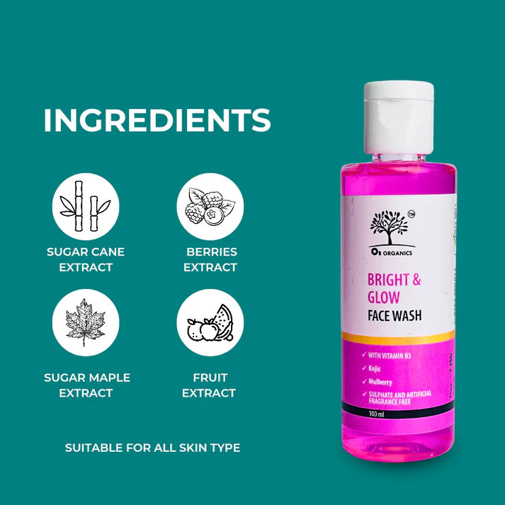 Bright and Glow Facewash 100 ml