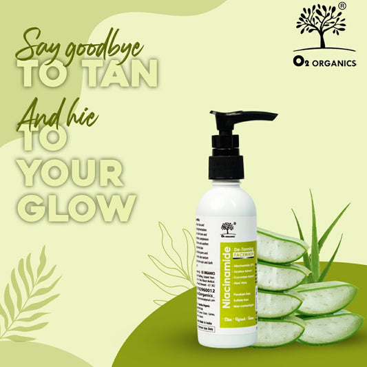 Niacinamide Face Wash with Licorice, Cucumber & Aloe Vera - 100ml