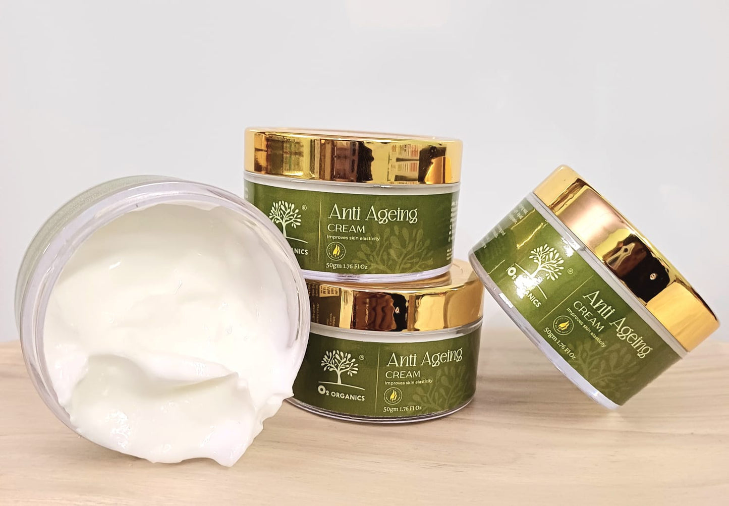 O2ORGANIC Anti-Aging Cream - 50 gm