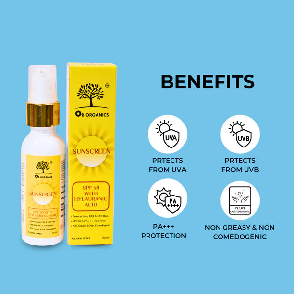 Sunscreen β Pack of 3 (60ml x 3)