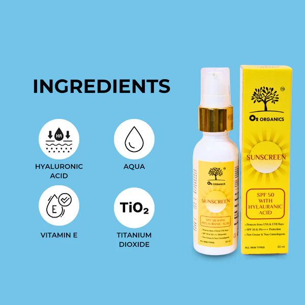Sunscreen β Pack of 3 (60ml x 3)